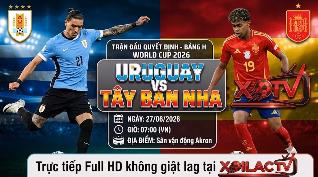 Nhận định Uruguay vs Tây Ban Nha (07h00, 27/06): Bò Tót Vào Phom, La Celeste Lâm Nguy
